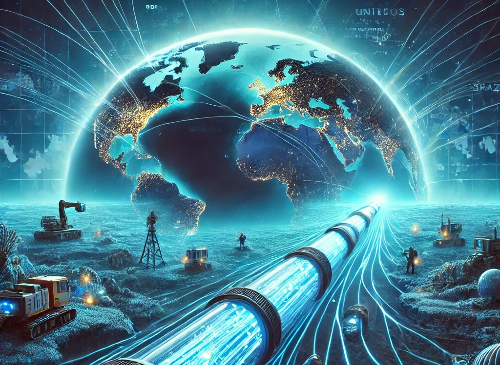 Projet Waterworth : Meta lance un câble sous-marin de 50.000 km reliant cinq continents